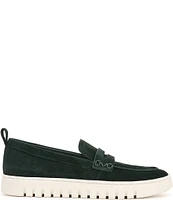 Vionic Uptown Suede Packable Travel Penny Loafers