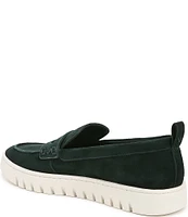 Vionic Uptown Suede Packable Travel Penny Loafers