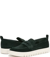 Vionic Uptown Suede Packable Travel Penny Loafers