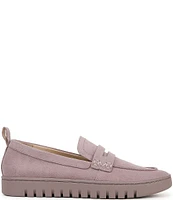 Vionic Uptown Suede Packable Travel Penny Loafers