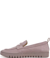 Vionic Uptown Suede Packable Travel Penny Loafers