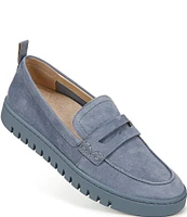 Vionic Uptown Suede Packable Travel Penny Loafers