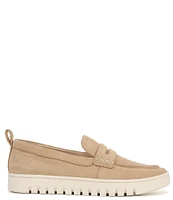 Vionic Uptown Suede Packable Travel Penny Loafers