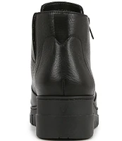 Vionic Uptown Sur Leather Wedge Booties