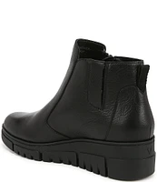 Vionic Uptown Sur Leather Wedge Booties