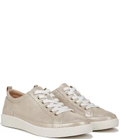 Vionic Winny Leather Detail Lace-Up Sneakers