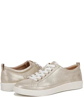 Vionic Winny Leather Detail Lace-Up Sneakers