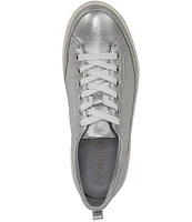 Vionic Winny Leather Detail Lace-Up Sneakers