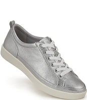 Vionic Winny Leather Detail Lace-Up Sneakers