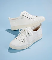 Vionic Winny Leather Detail Lace-Up Sneakers