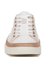 Vionic Winny Leather and Suede Colorblock Sneakers