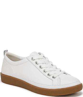 Vionic Winny Leather Lace-Up Sneakers