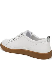 Vionic Winny Leather Lace-Up Sneakers