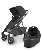 UPPAbaby VISTA V2 Convertible Single-To-Double With Bassinet Stroller System