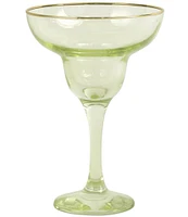 Viva by VIETRI Rainbow Margarita Glass