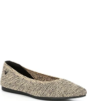 VIVAIA Aria 5.0 Marbled Stretch Knit Point Toe Flats