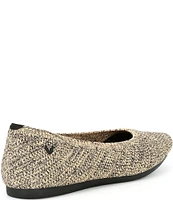 VIVAIA Aria 5.0 Marbled Stretch Knit Point Toe Flats