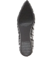 VIVAIA Aria 5.0 Plaid Stretch Knit Point Toe Flats