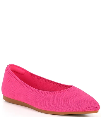 VIVAIA Aria 5.0 Stretch Knit Point Toe Flats