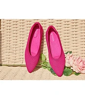 VIVAIA Aria 5.0 Stretch Knit Point Toe Flats