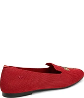 VIVAIA Audrey Stretch Knit Cheetah Loafers