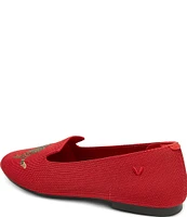 VIVAIA Audrey Stretch Knit Cheetah Loafers