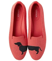 VIVAIA Audrey Stretch Knit Dog Loafers