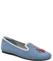 VIVAIA Audrey Stretch Knit Tassel Loafers