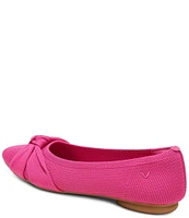 VIVAIA Bibi Stretch Knit Knotted Ballet Flats