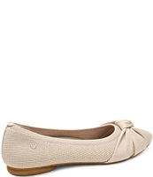 VIVAIA Bibi Stretch Knit Knotted Ballet Flats