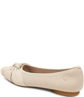 VIVAIA Bibi Stretch Knit Knotted Ballet Flats