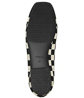 VIVAIA Margot 2.0 Stretch Knit Checkered Flats