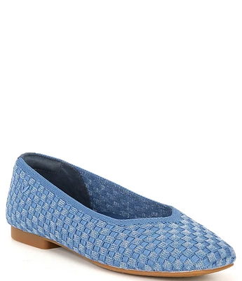 VIVAIA Margot 2.0 Stretch Checked Knit Flats