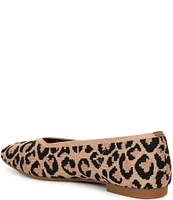 VIVAIA Margot 2.0 Stretch Knit Leopard Flats