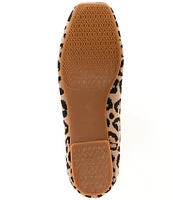 VIVAIA Margot 2.0 Stretch Knit Leopard Flats