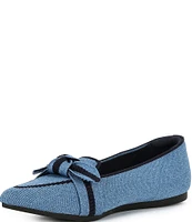 VIVAIA Michelle 2.0 Stretch Knit Bow Loafers