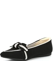 VIVAIA Michelle 2.0 Stretch Knit Bow Loafers