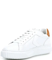 Voile Blanche Lipari Leather Platform Lace-Up Sneakers