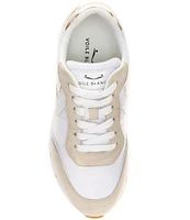 Voile Blanche Storm Suede and Nylon Lace-Up Sneakers