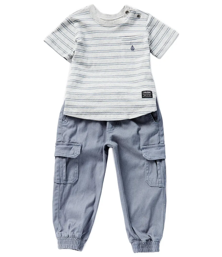 GREY SHORT IN TWILL WITH LARGE POCKETS, BABY GREY SHORT IN TWILL WITH LARGE POCKETS, BABY
