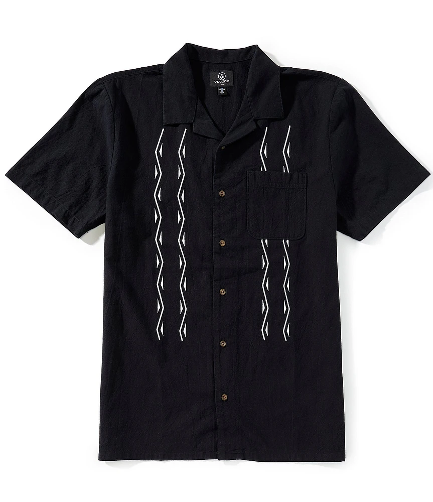 Volcom Bayamostone Short Sleeve Woven Shirt