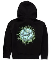 Volcom Big Boys 8-20 Fleece Long Sleeve Udder Space Graphic Pullover Hoodie