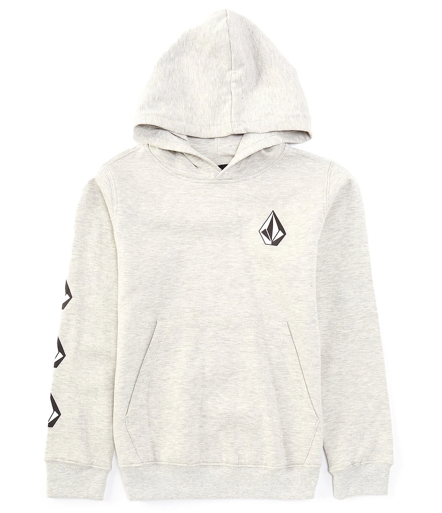 Volcom Big Boys 8-20 Long Sleeve Iconic Pullover Hoodie