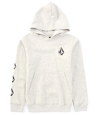 Volcom Big Boys 8-20 Long Sleeve Iconic Pullover Hoodie