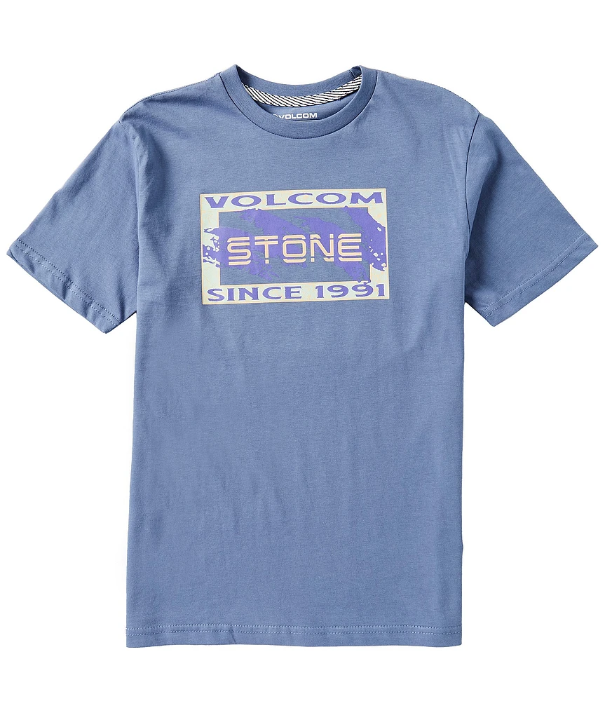 Volcom Big Boys 8-20 Short Sleeve Finna Graphic T-Shirt