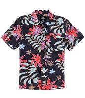 Volcom Big Boys 8-20 Short-Sleeve Floral Motion Woven Shirt