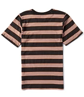 Volcom Big Boys 8-20 Short Sleeve Horizon Stripe Swing Stone T-Shirt