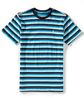 Volcom Big Boys Short Sleeve Level Stone Stripe T-Shirt