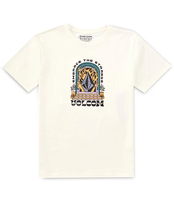 Volcom Big Boys 8-20 Short Sleeve Sacred Graphic T-Shirt