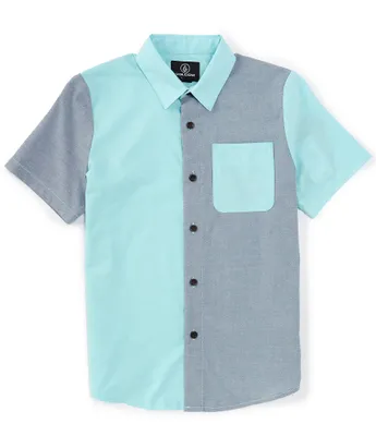 Volcom Big Boys 8-20 Short Sleeve Satostone Shirt